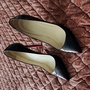 Christian Louboutin So Kate Black Python 38
